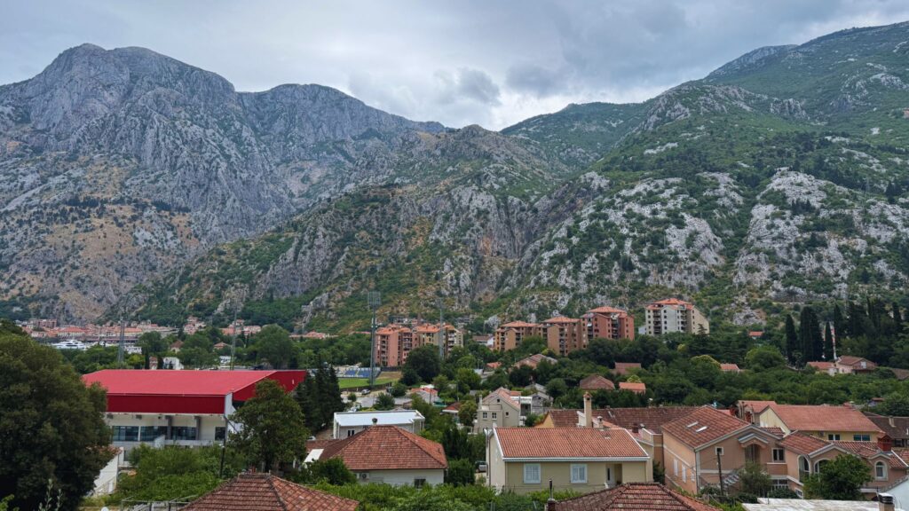 View of Kotor from guest house