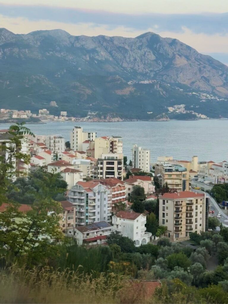 View of Kotor from the bus