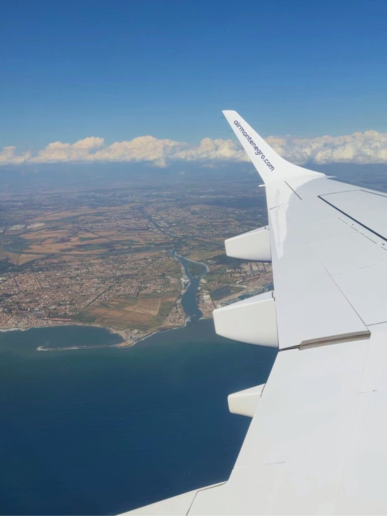 View of Kotor from the plane