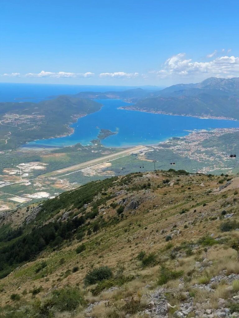 View of Kotor from alpine coaster